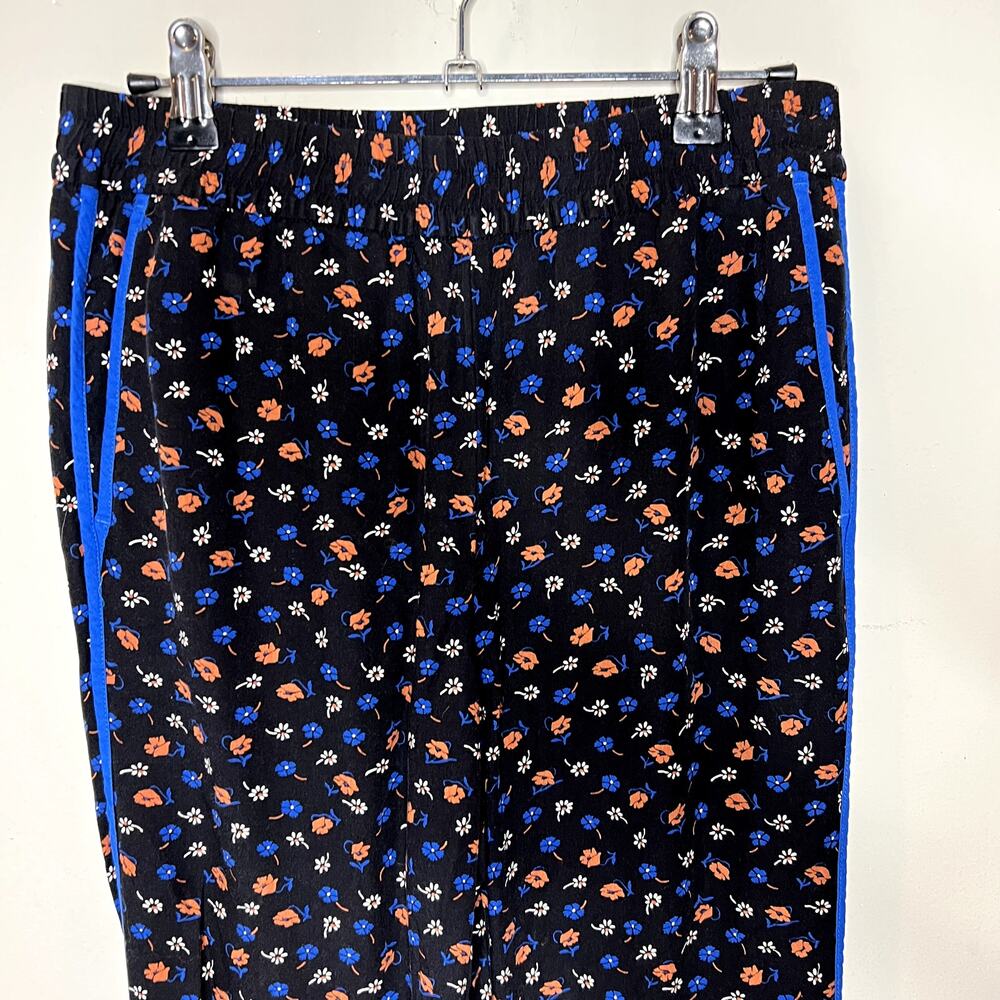 Madewell Prairie Posies Floral Cropped Track Pants Women's Size XS - Picture 5 of 10
